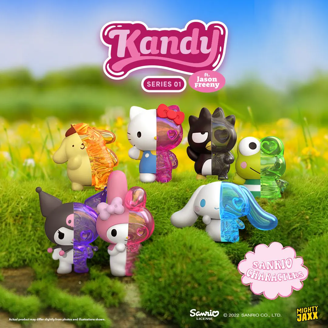 Kandy x Sanrio - Series 01 - 100% - ของแท้ - Mighty Jaxx [โมเดล Sanrio] (สินค้าพร้อมส่ง)