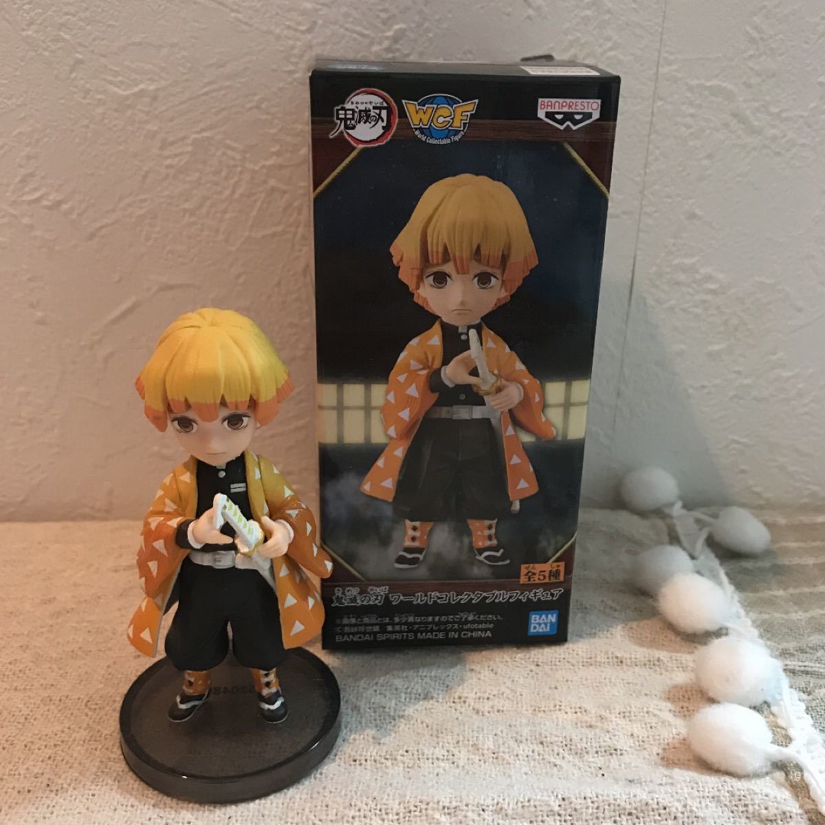 Zenitsu ของแท้ JP - WCF Banpresto [โมเดล Demon Slayer]