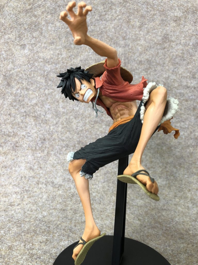 Luffy Stampede ของแท้ JP แมวทอง - King of Artist Banpresto [โมเดลวันพีช]