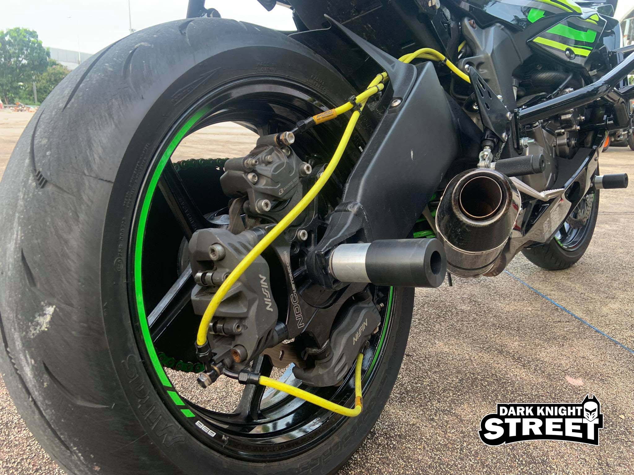 ZX6R Sliders front and rear wheels (2019-2022)