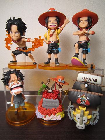 Ace ของแท้ JP แมวทอง - WCF Banpresto [โมเดลวันพีช]