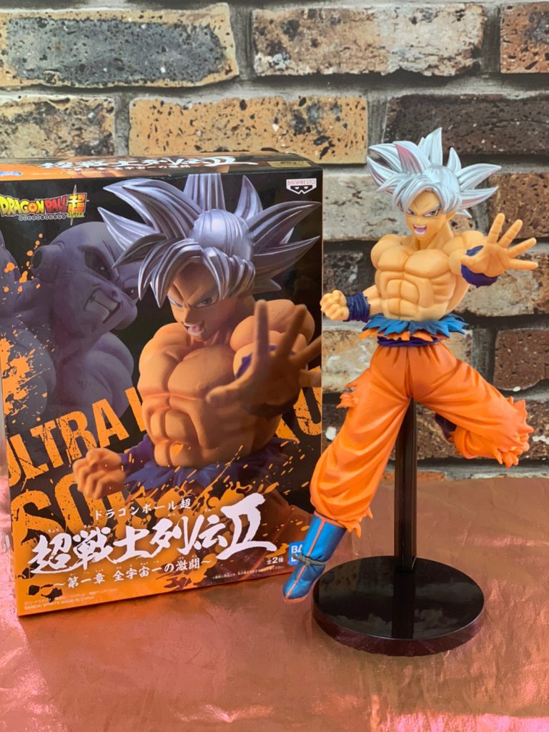 Goku Ultra Instinct ของแท้ JP แมวทอง - Chosenshiretsuden Banpresto [โมเดลดราก้อนบอล]