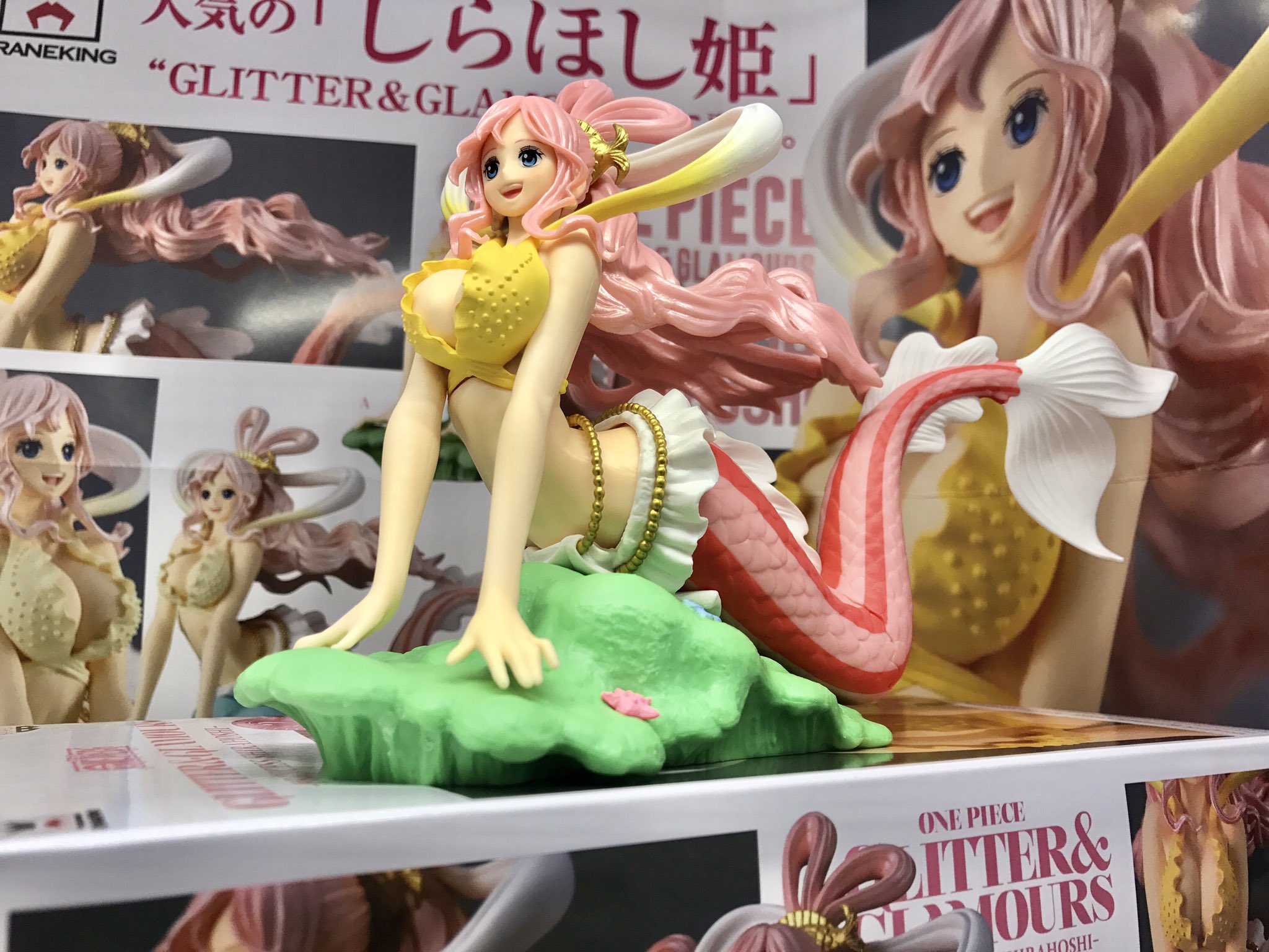 Shirahoshi ของแท้ JP แมวทอง - Glitter & Glamours Banpresto [โมเดลวันพีช]