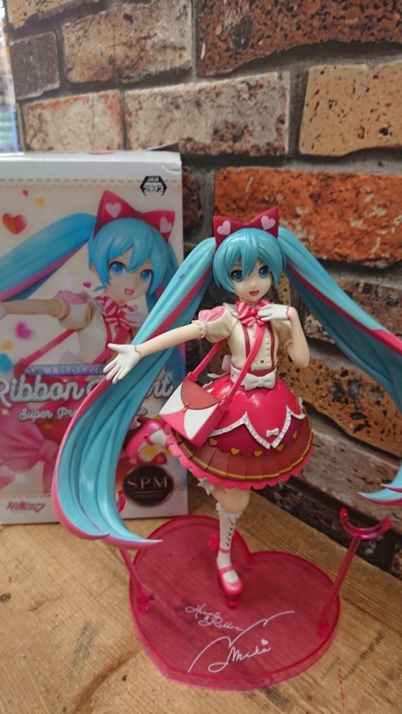 Miku Ribbon Heart ของแท้ JP - Super Premium Sega [โมเดล Project DIVA]