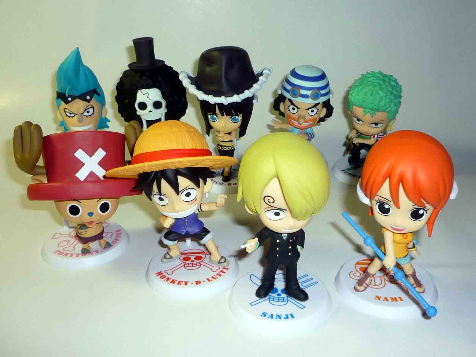 Straw Hat Pirates Set ของแท้ JP แมวทอง - Ichiban Kuji Banpresto [โมเดลวันพีช] (9 ตัว)