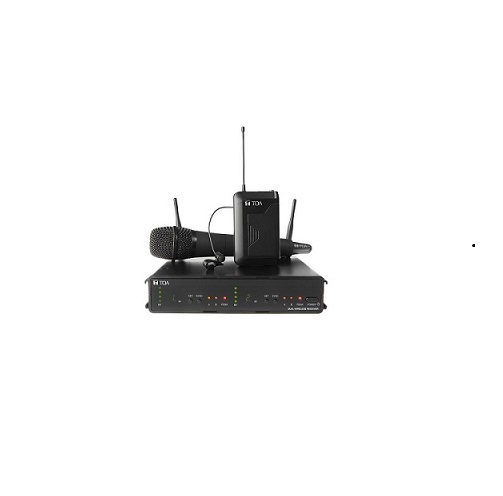 ไมโครโฟนไร้สายแบบคู่ TOA WS-402-AS Dual Wireless Set (Mix)