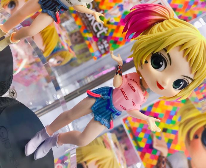 Harley Quinn - Pastel Color ของแท้ JP - Q Posket Banpresto [โมเดล DC]