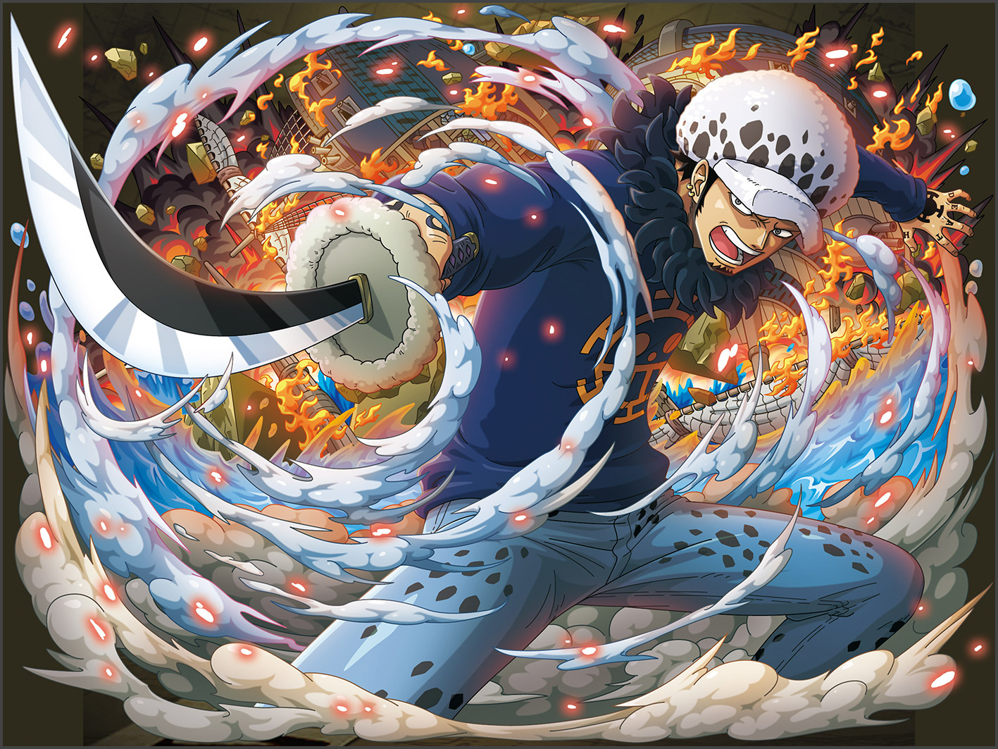 Law ของแท้ JP แมวทอง - Ichiban Kuji Banpresto [โมเดลวันพีช]