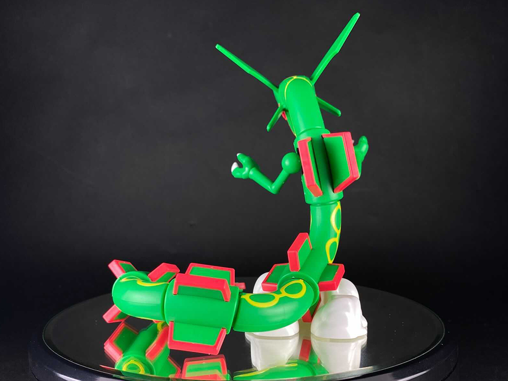 Rayquaza (แบบประกอบ) ของแท้ JP - Pokemon Plamo Bandai [โมเดลโปเกมอน]