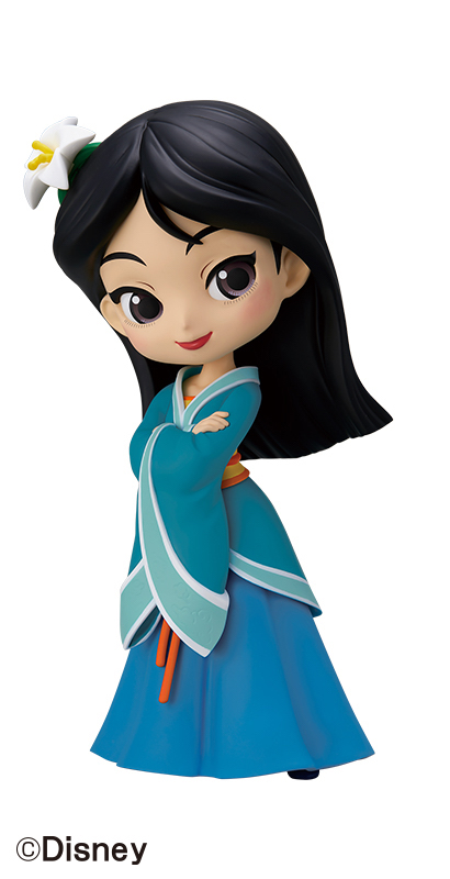 Mulan Royal Style - Normal Color ของแท้ JP - Q Posket Banpresto [โมเดล Disney]