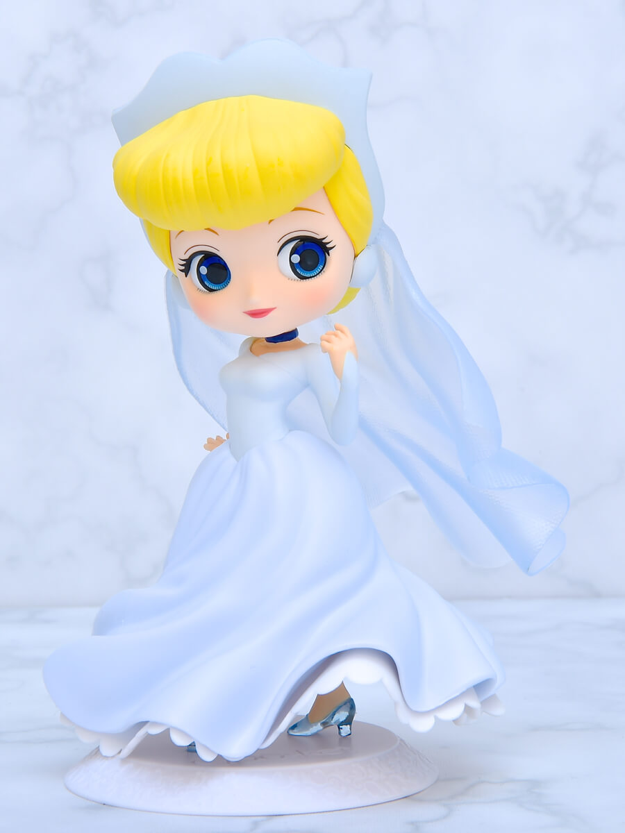 Cinderella Dreamy Style - Normal Color ของแท้ JP - Q Posket Banpresto [โมเดล Disney]
