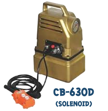 CB-630D ปั๊มไฮดรอลิกไฟฟ้าแบบสวิทซ์คอนโทรลมือ Solenoid "OMASTAR" Electric pump hydraulic