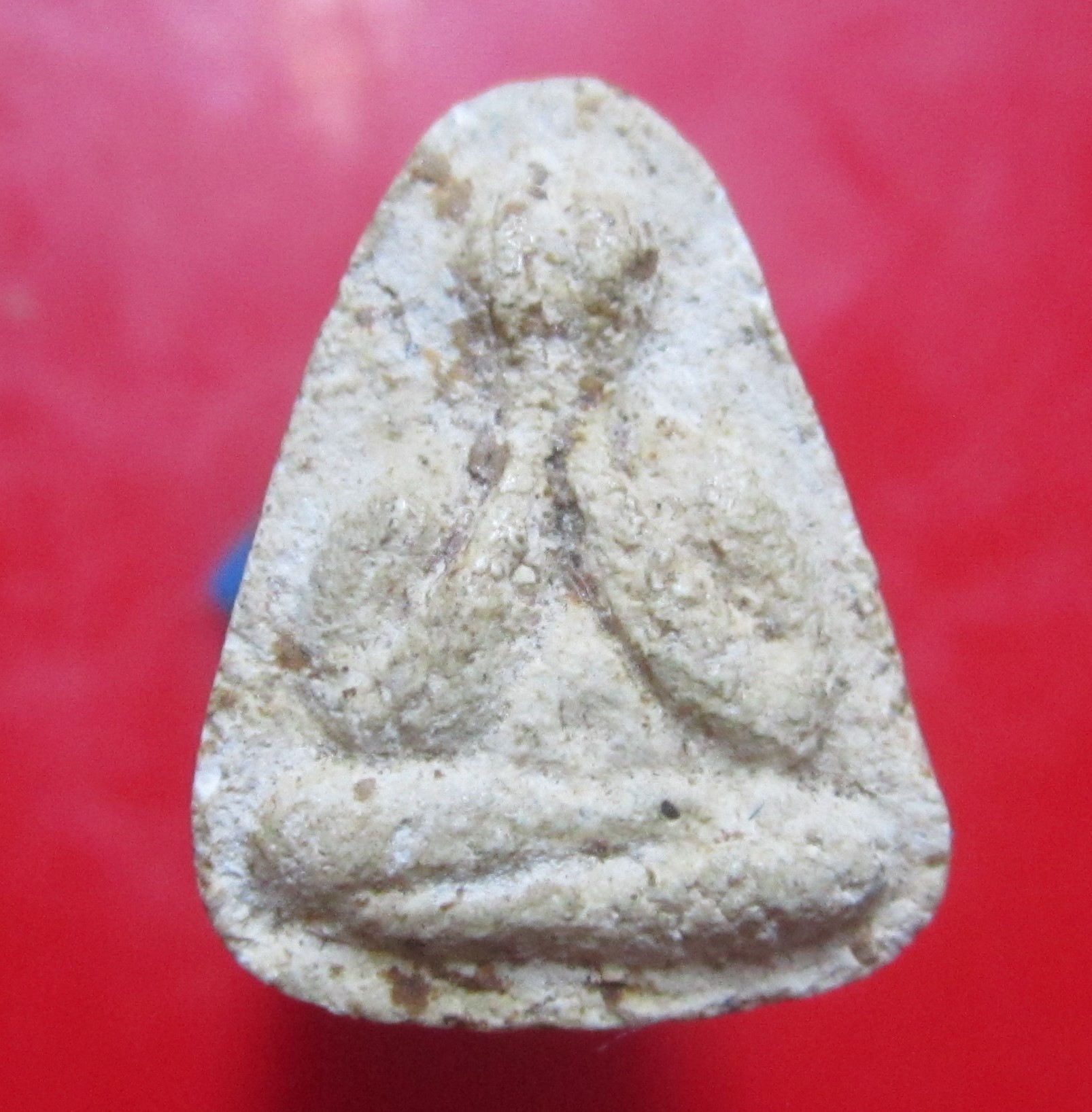 พระปิดตาจิ๋ว เนื้อผง ไม่ทราบที่