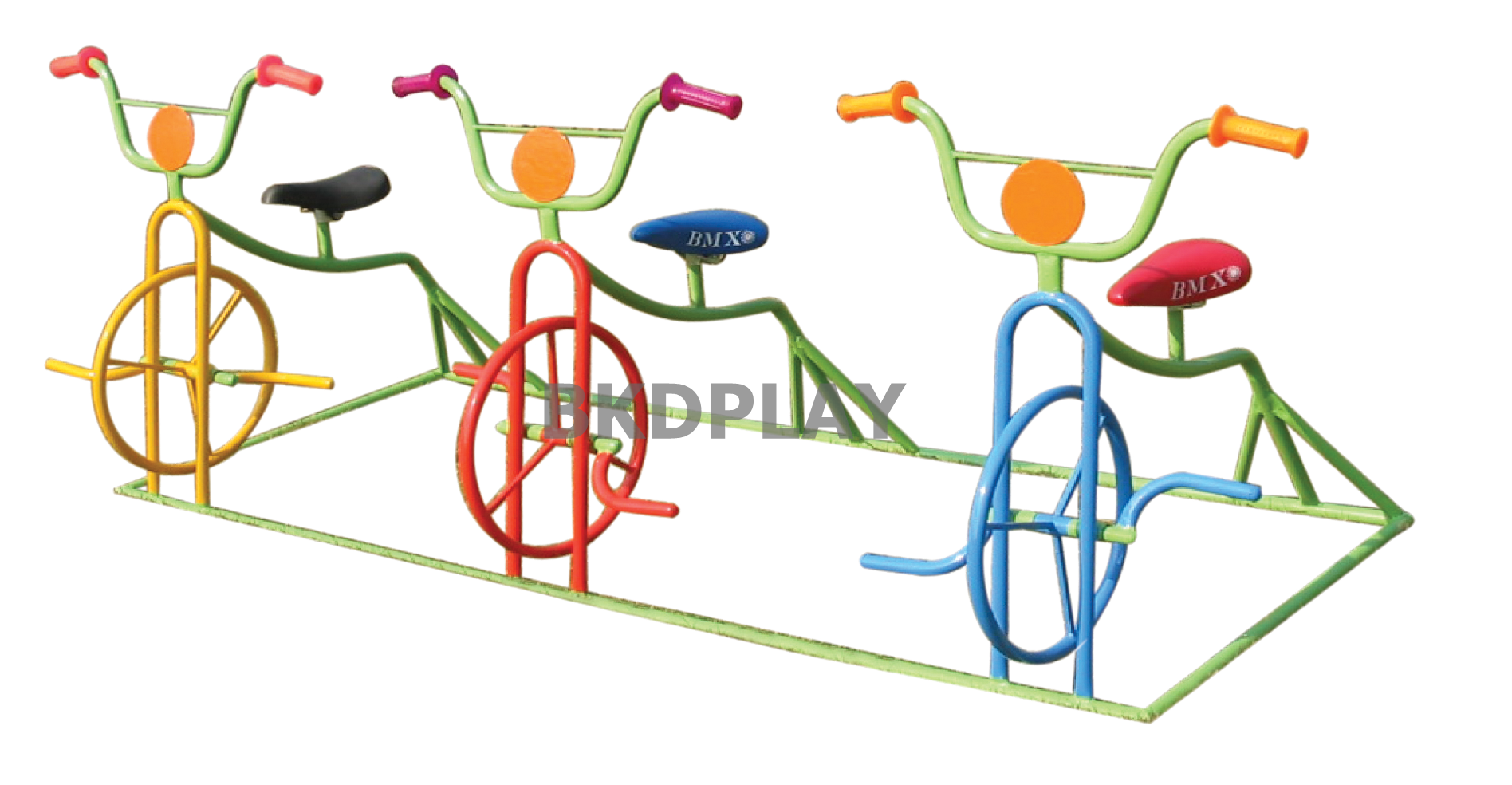 จักรยาน, เครื่องเล่นสนามกลางแจ้ง , เครื่องเล่นสนามแบบเหล็ก,ออกกำลังกายเด็ก OutdoorPlayground, ราคาโรงงาน