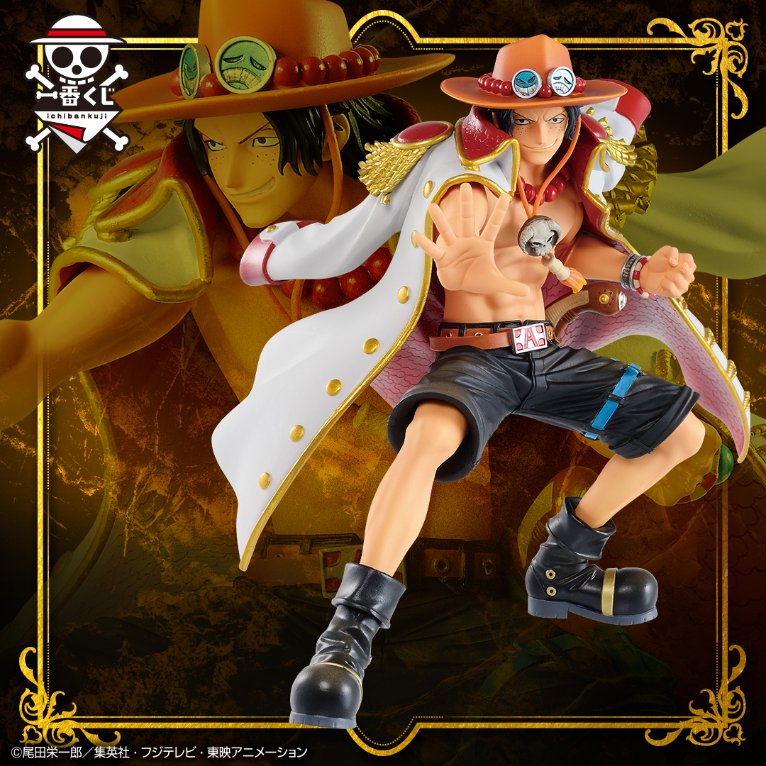 Ace Wano The Last One ของแท้ JP แมวทอง - Ichiban Kuji Banpresto [โมเดลวันพีช]