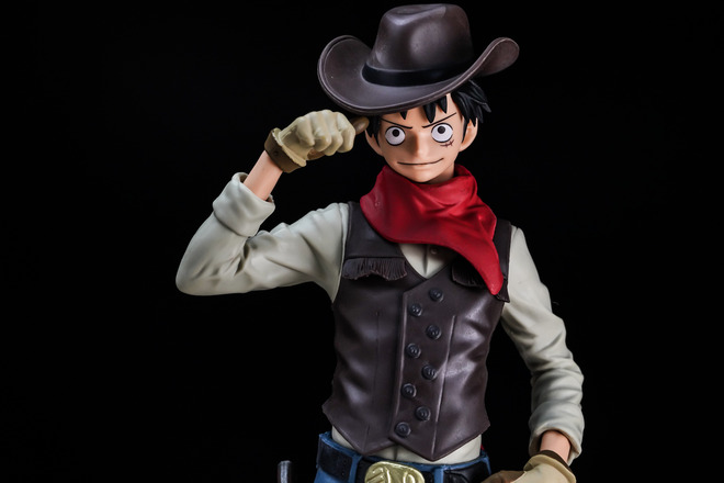 Luffy ของแท้ JP แมวทอง - Treasure Cruise World Journey Banpresto [โมเดลวันพีช]
