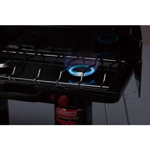 JP Powerhouse LP 2 Burner Stove Green 2000006707