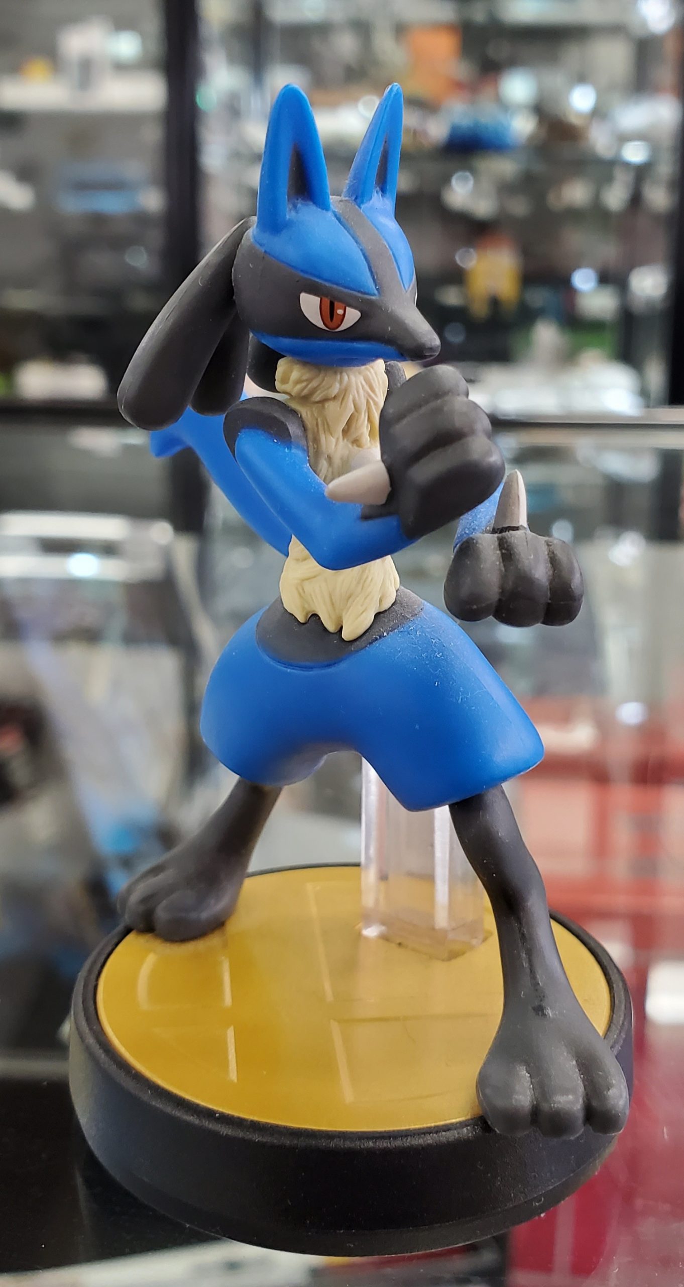 Lucario ของแท้ JP - Amiibo Nintendo [โมเดลโปเกมอน]