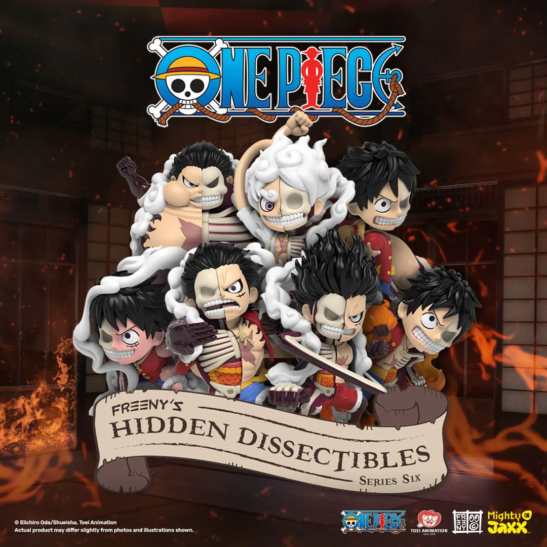 Luffy's Gears Edition ของแท้ - Freeny's Hidden Dissectibles Mighty Jaxx [โมเดลวันพีช] (สินค้าพร้อมส่ง)