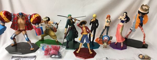 Straw Hat Pirates New World Set ของแท้ JP แมวทอง - POP Sailing Again Megahouse [โมเดลวันพีช] (9 ตัว)