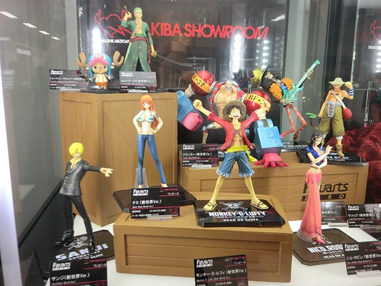 Straw Hat Pirates New World Set ของแท้ JP แมวทอง - Figuarts Zero Bandai [โมเดลวันพีช] (9 ตัว)