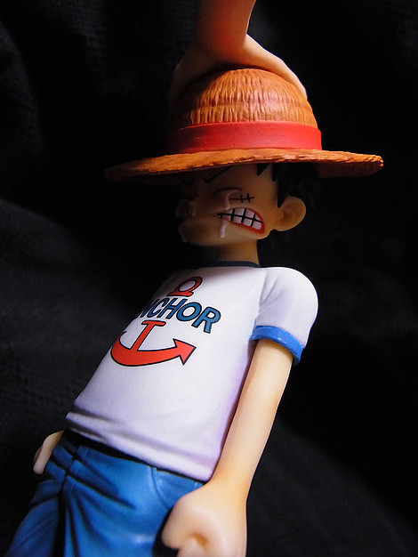 Luffy & Shanks ของแท้ JP แมวทอง - Ichiban Kuji Banpresto [โมเดลวันพีช] (2 ตัว)