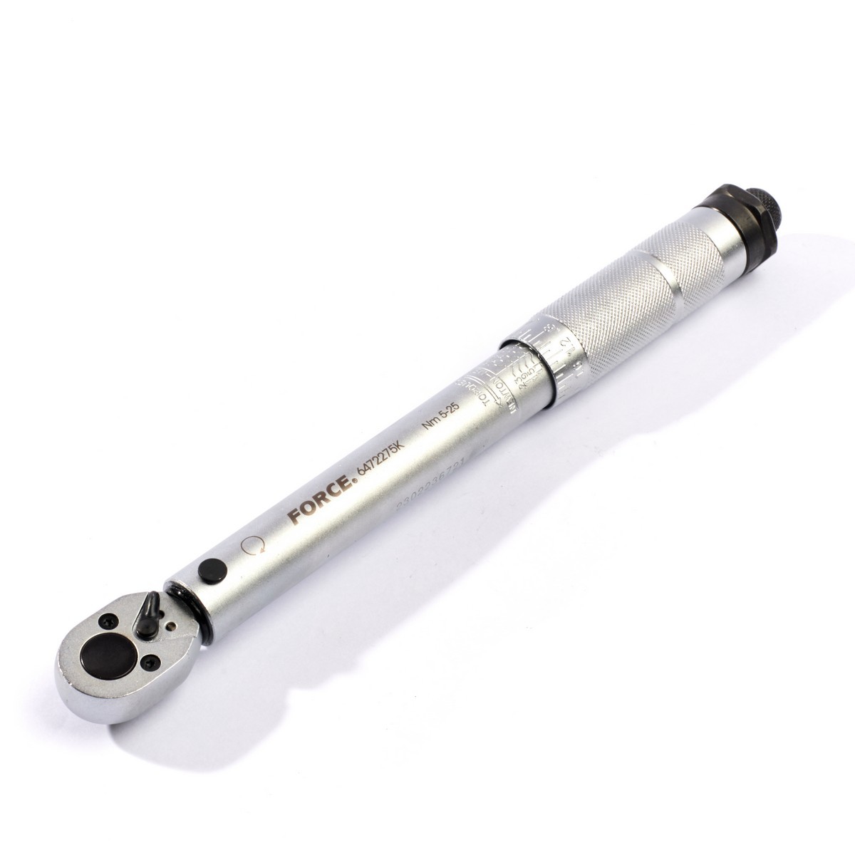 5-25 Nm รู 1/4 นิ้ว ประแจวัดแรงบิด FORCE Torque Wrench Capacity 5-25 Nm.