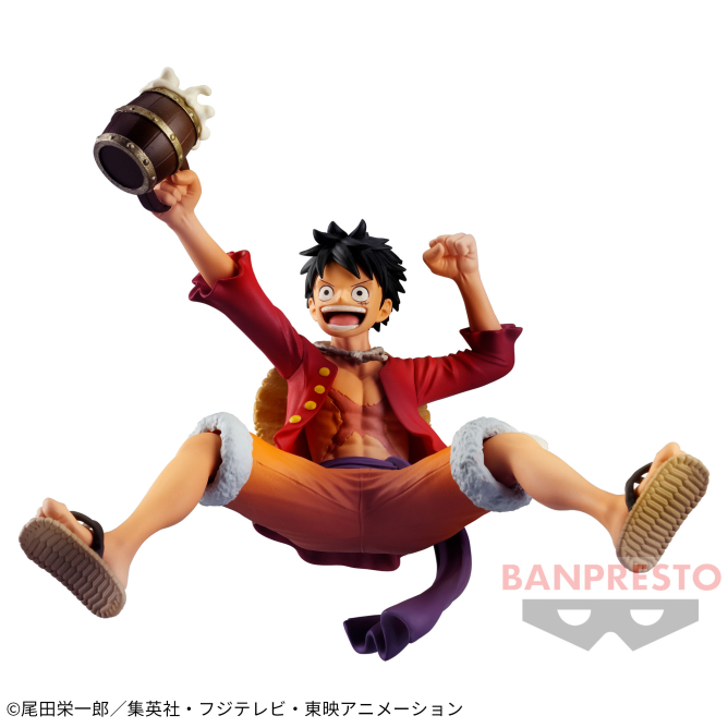 Luffy ของแท้ JP แมวทอง - Banpresto [โมเดลวันพีช]