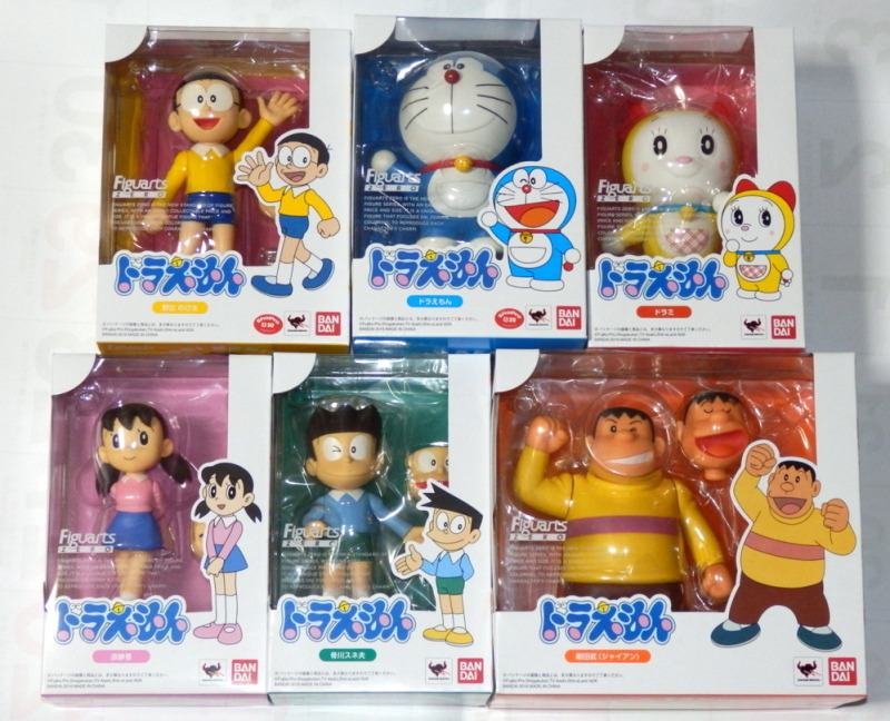 Doraemon & Friend Set ของแท้ JP - Figuarts Zero Bandai [โมเดล Doraemon] (6 ตัว)