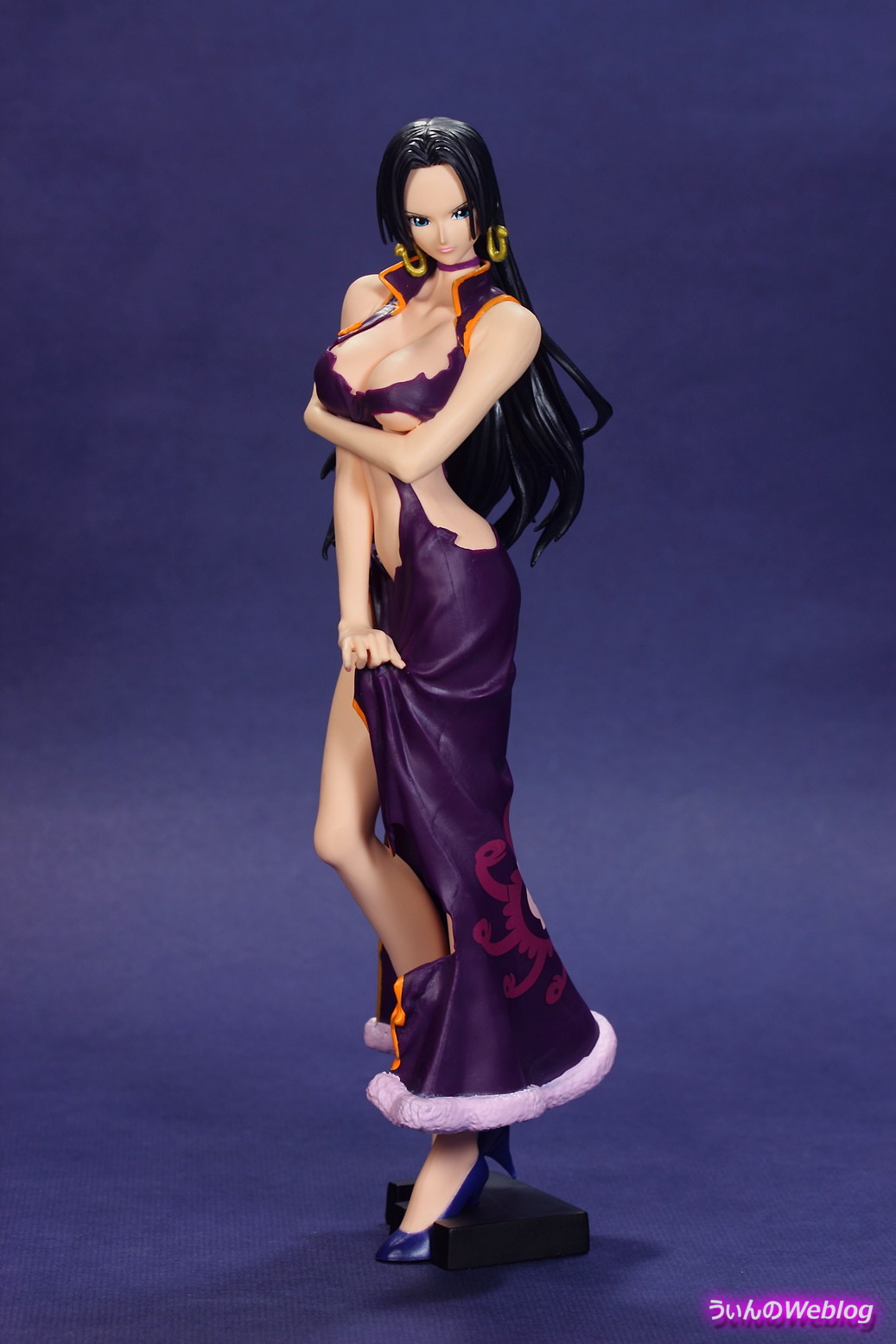 Boa Hancock Crash Style ของแท้ JP แมวทอง - Glitter & Glamours Banpresto [โมเดลวันพีช]