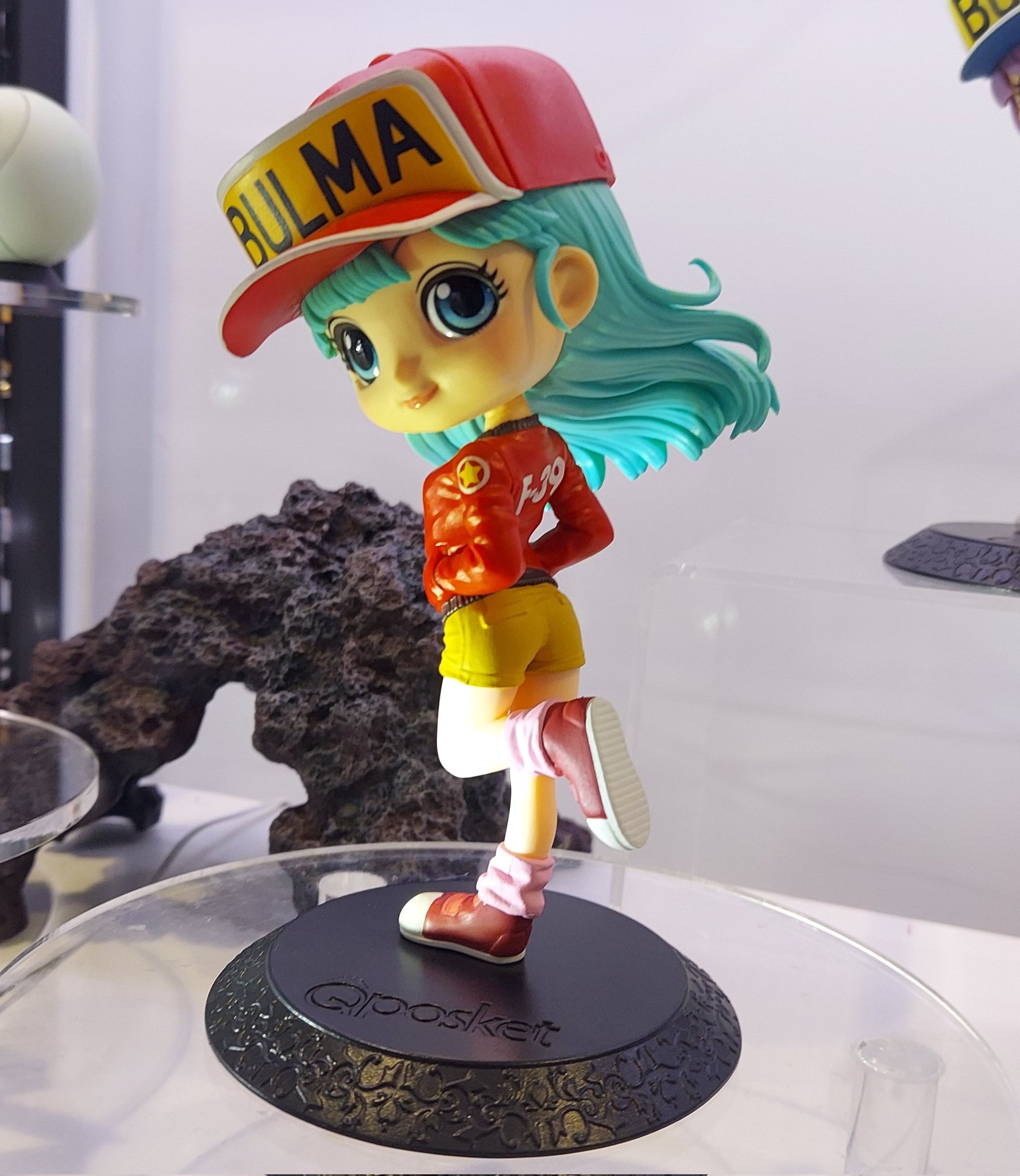 Bulma ของแท้ JP แมวทอง - Q Posket Banpresto [โมเดลดราก้อนบอล]