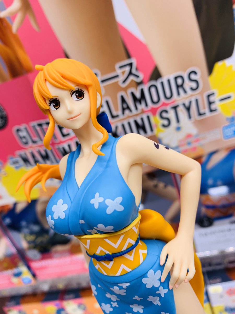 Nami Wanokuni Style ของแท้ JP แมวทอง - Glitter & Glamours Banpresto [โมเดลวันพีช]