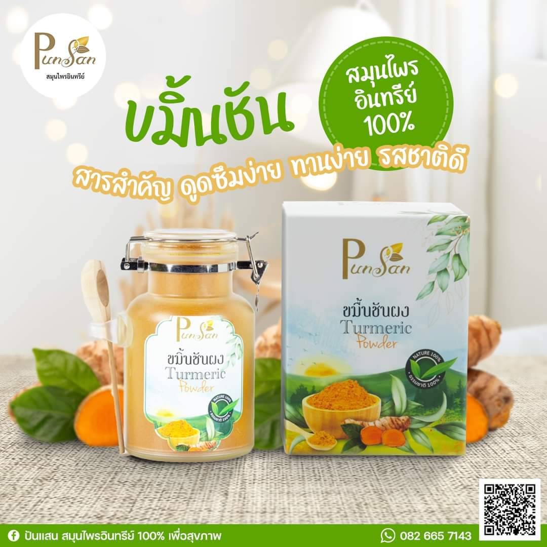 ผงขมิ้นชันอินทรีย์ Tumeric Powder Organic