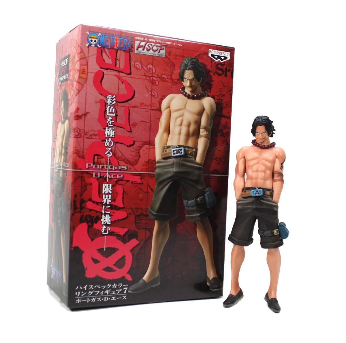 Ace ของแท้ JP แมวทอง - HSCF Banpresto [โมเดลวันพีช]