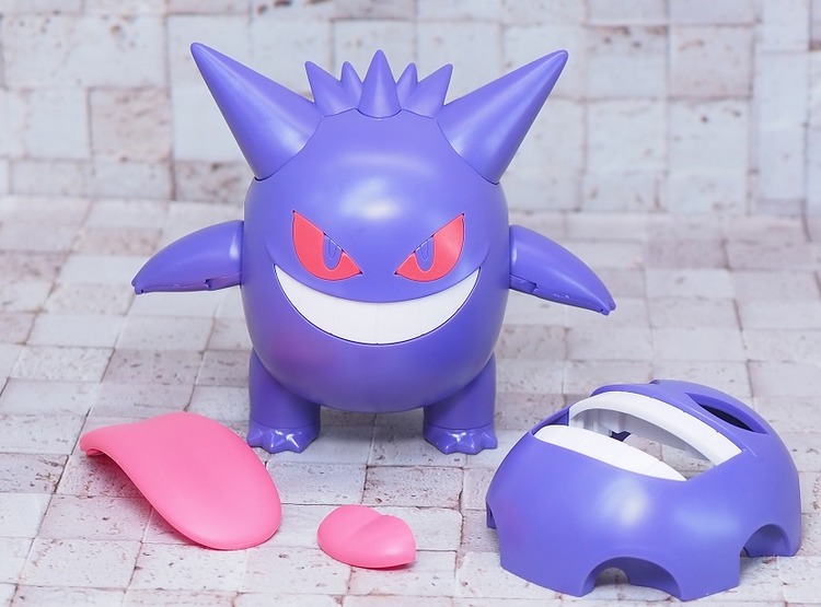 Gengar (แบบประกอบ) ของแท้ JP - Pokemon Plamo Bandai [โมเดลโปเกมอน]