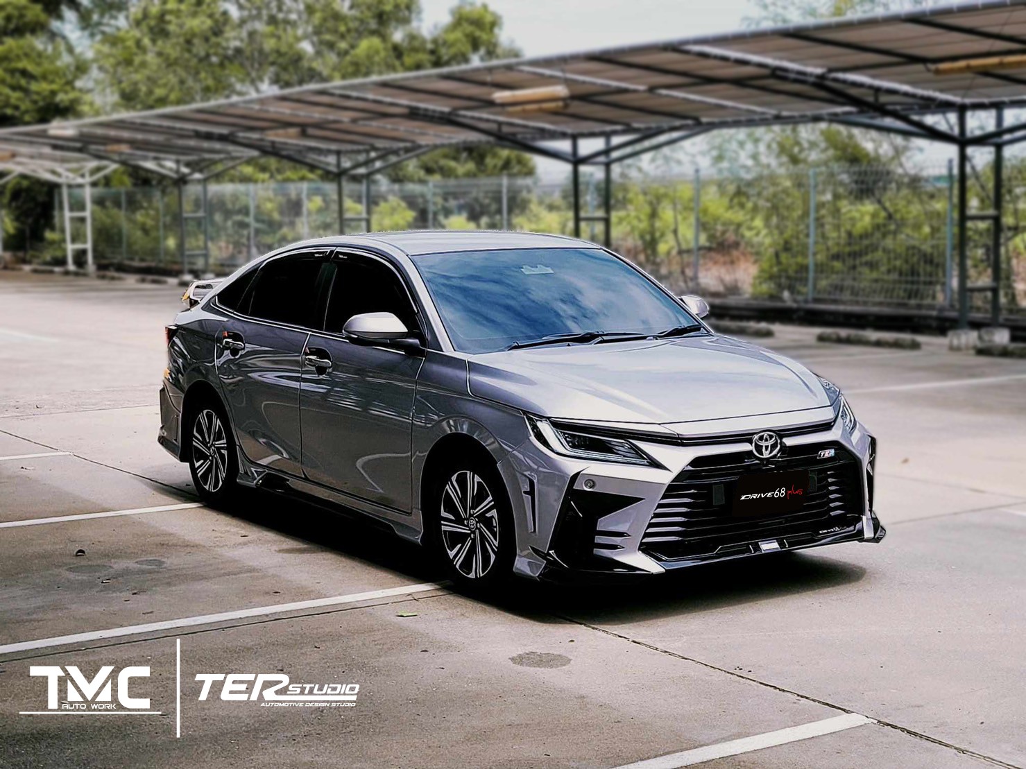 𝐃𝐫𝐢𝐯𝐞𝟔𝟖 𝐏𝐥𝐮𝐬 VS Toyota Yaris Ativ 4D 2022 [เพิ่มเติมความสวยล้ำเข้าไปแบบ++]