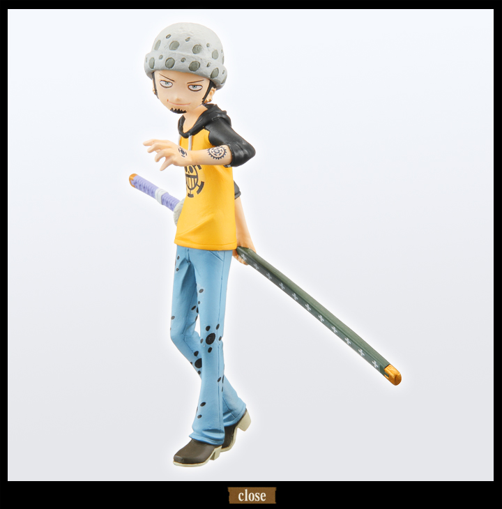 Law ของแท้ JP แมวทอง - Half Age Characters Bandai [โมเดลวันพีช]