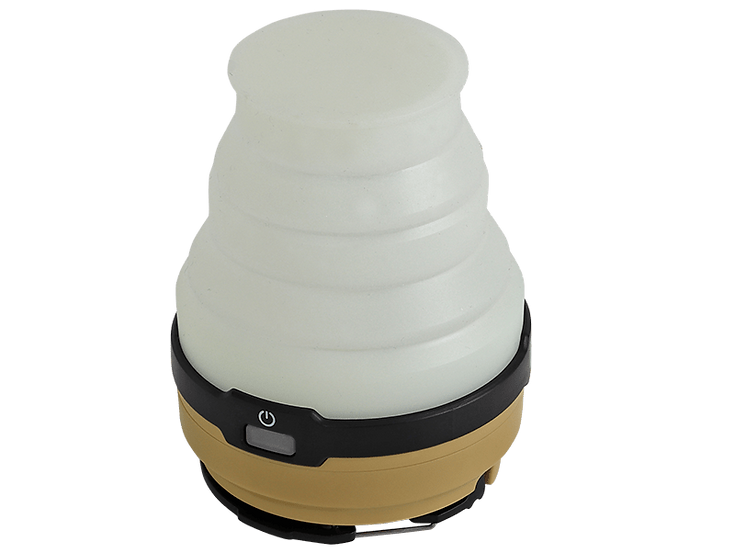 DoD LED Solar Pop Up Lantern Tan L1-427-TN