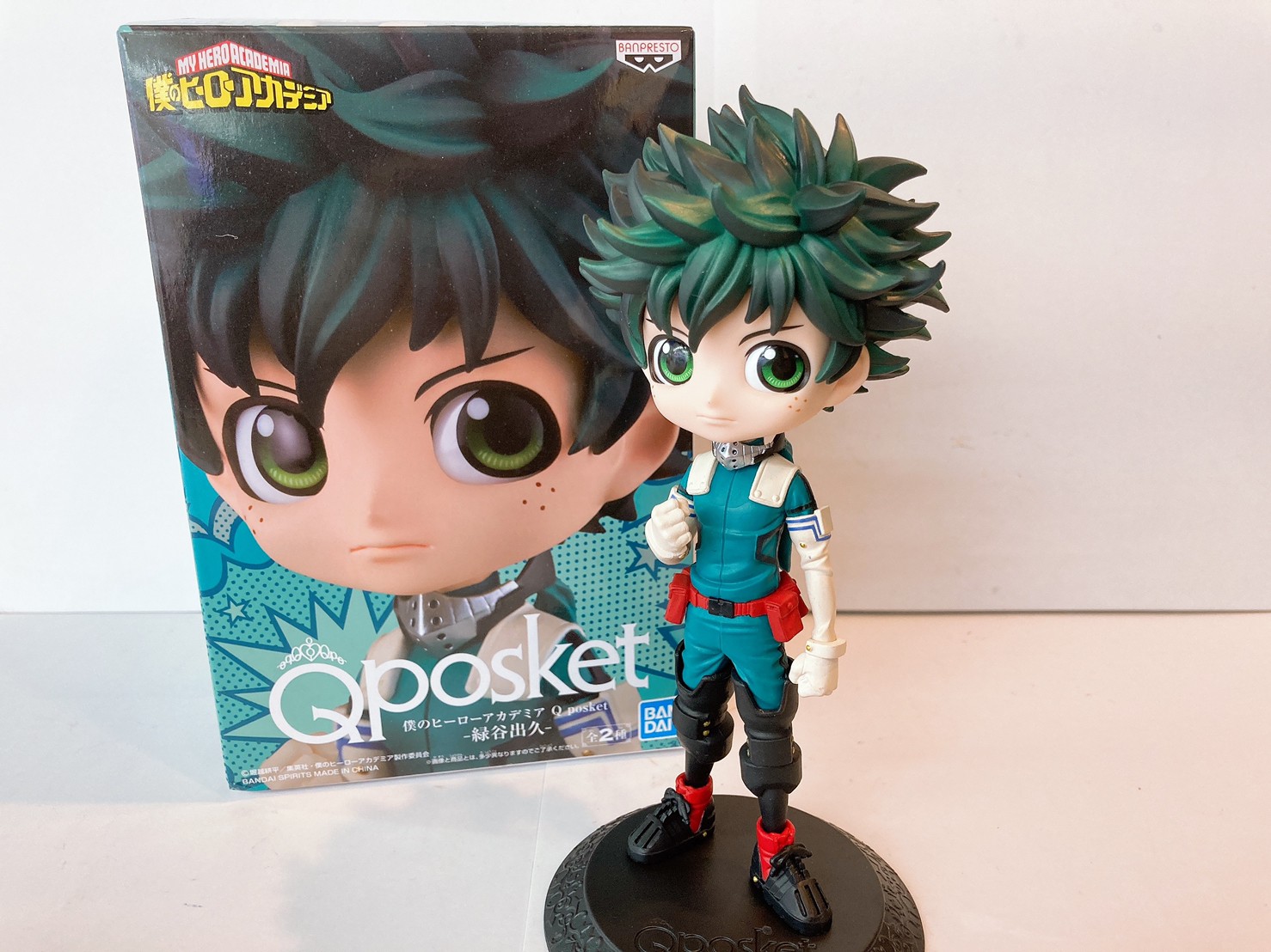 Midoriya ของแท้ JP - Q Posket Banpresto [โมเดล My Hero Academia]
