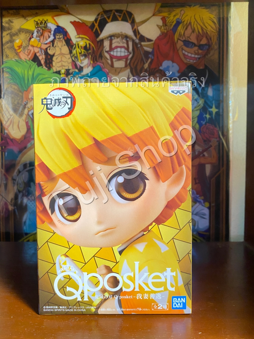 Zenitsu ของแท้ JP - Q Posket Banpresto [โมเดล Demon Slayer]