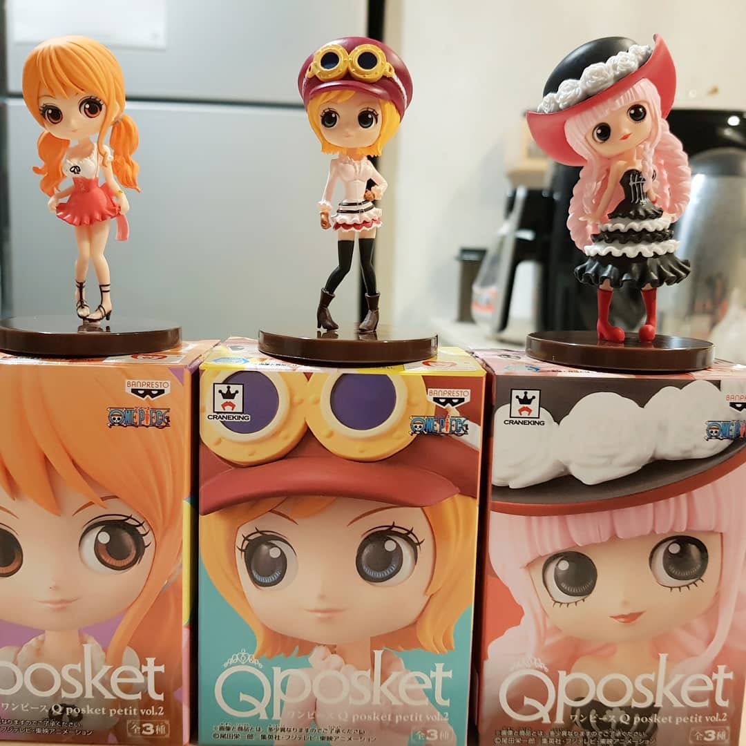 Nami ของแท้ JP แมวทอง - Q Posket Petit Banpresto [โมเดลวันพีช]