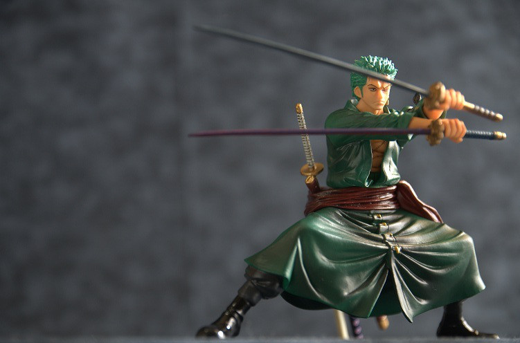 Zoro ของแท้ JP แมวทอง - Scultures Banpresto [โมเดลวันพีช]