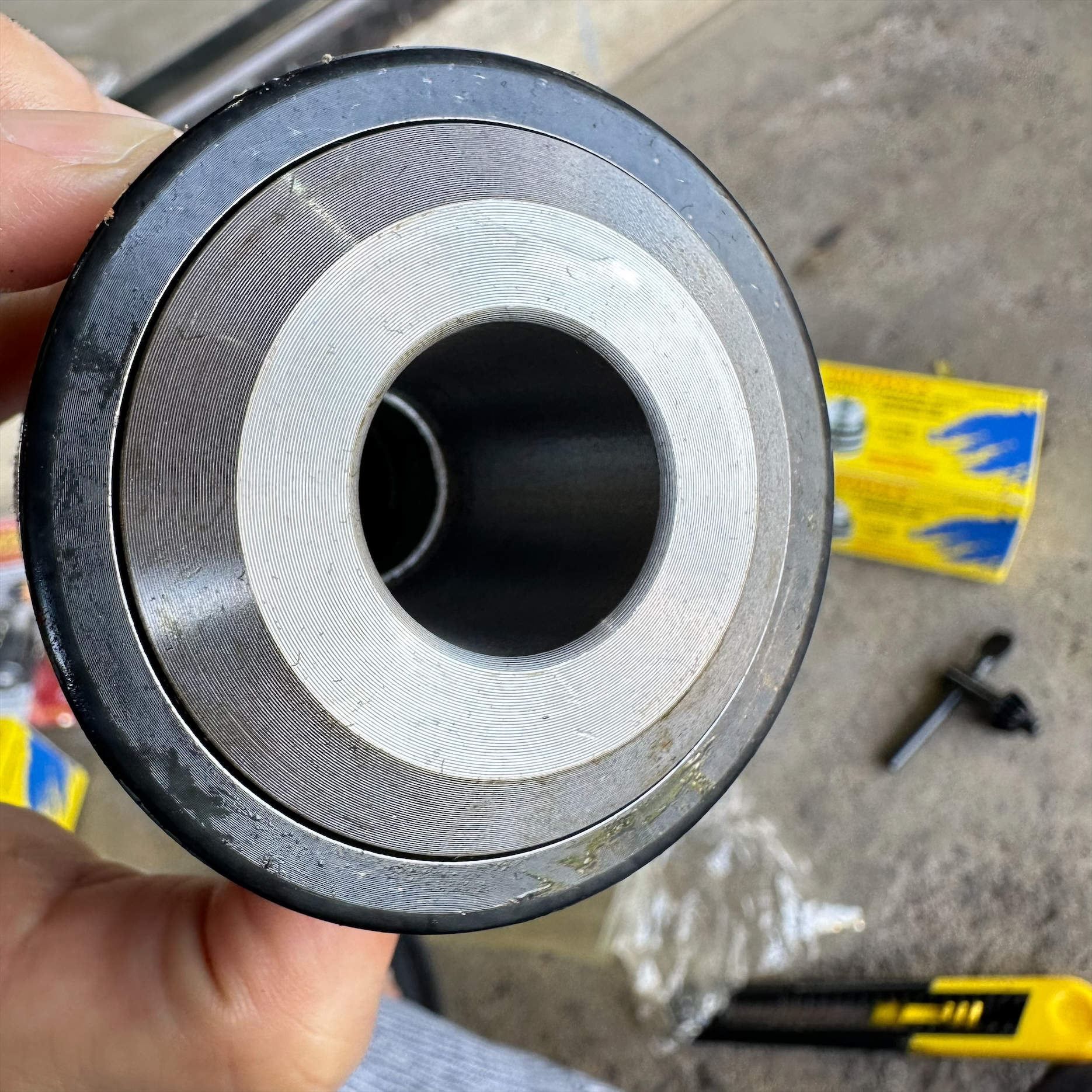 หัวสว่านรูเตเปอร์ ใช้กับสว่านแท่น