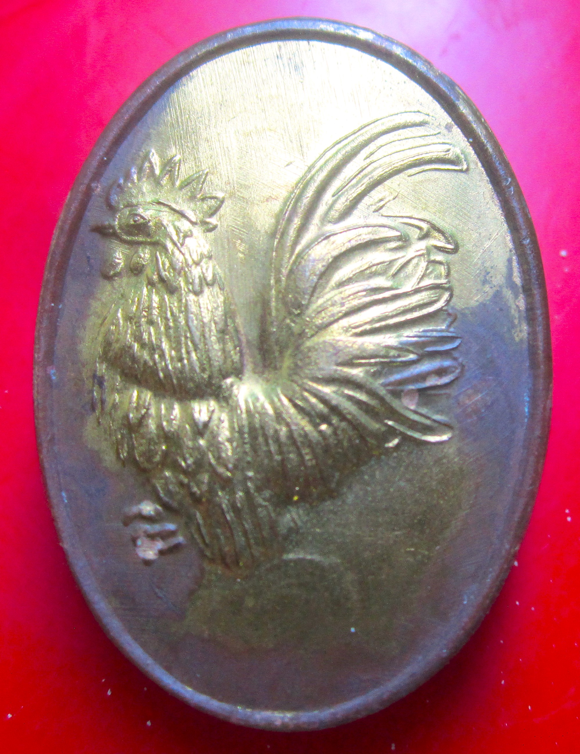 เหรียญไก่ย้อนยุค หลวงพ่อสรเดช ซ,5 จ.ลพบุรี