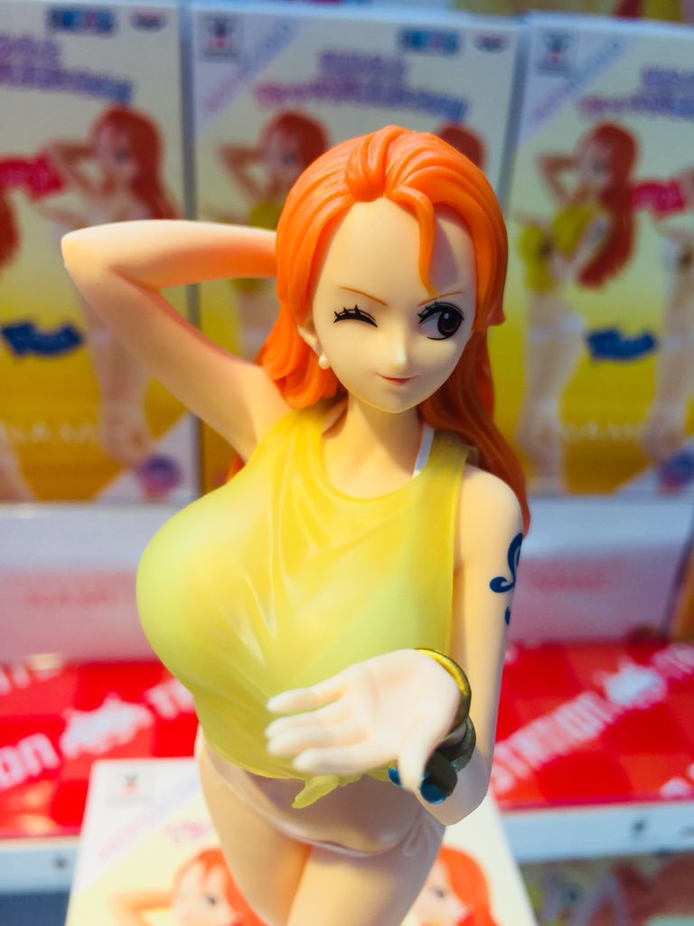 Nami ของแท้ JP แมวทอง - CII Banpresto [โมเดลวันพีช] (Color Change)