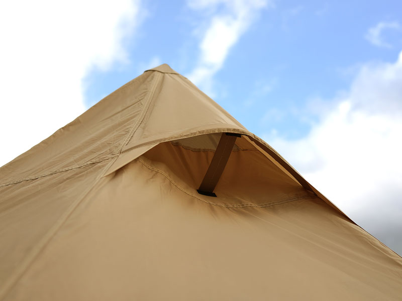 DoD One Pole Tent 3PP Tan T3-44-TN