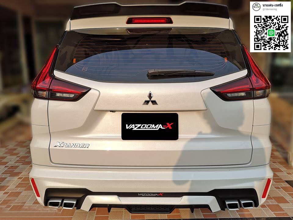 Vazooma-XT สเกิร์ตหน้าหลังตัดสีเดียวกับตัวรถ VS Mitsubishi Xpander'18-On [สิ้นสุดการรอคอย สำหรับ Xpander พร้อมให้คุณสัมผัสนิยามแห่งความสมบูรณ์แบบแล้ววันนี้]