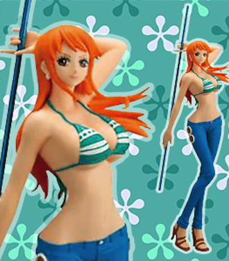 Nami ของแท้ JP แมวทอง - Glitter & Glamours Banpresto [โมเดลวันพีช]