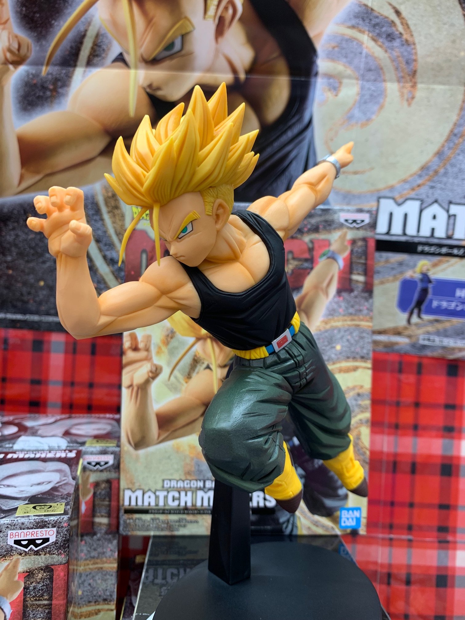 Trunks Super Saiyan ของแท้ JP แมวทอง - Match Makers Banpresto [โมเดลดราก้อนบอล]