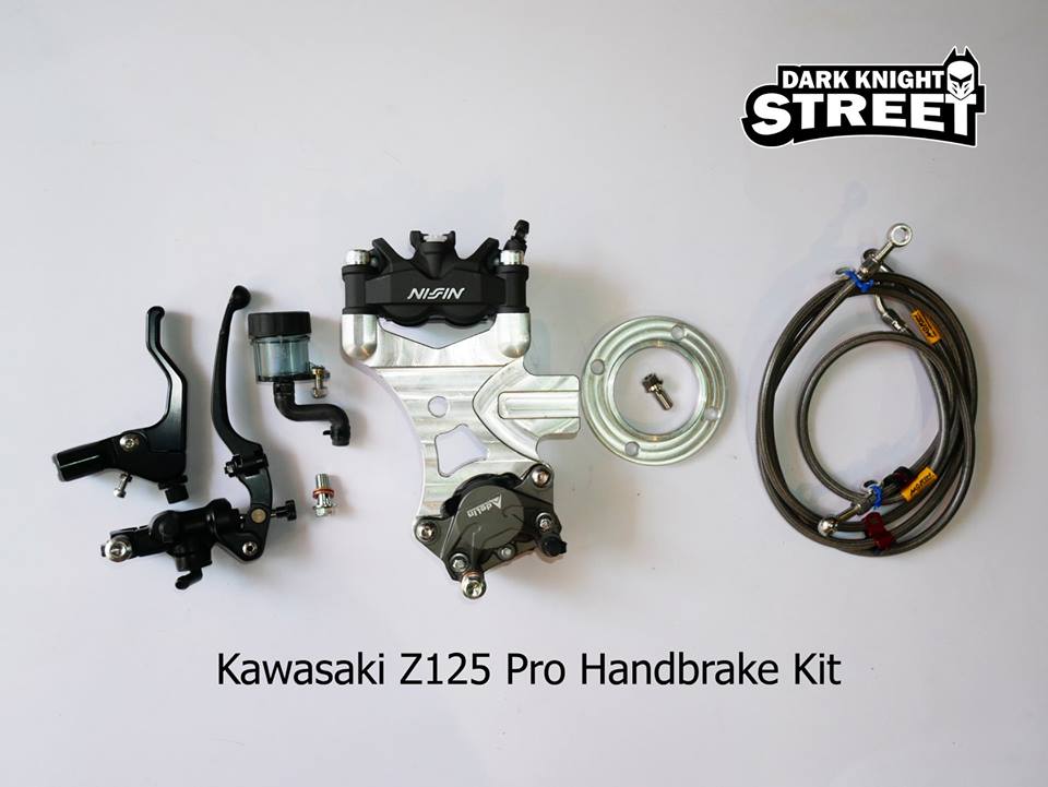 Z125 Handbrake setup